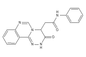 2-(3-keto-2,4-dihydro-[1,2,4]triazino[4,3-c]quinazolin-4-yl)-N-phenyl-acetamide