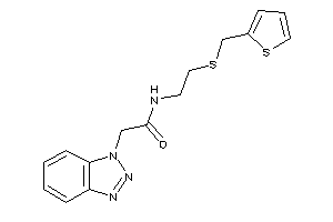 2-(benzotriazol-1-yl)-N-[2-(2-thenylthio)ethyl]acetamide