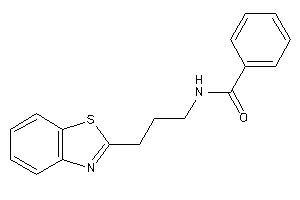 N-[3-(1,3-benzothiazol-2-yl)propyl]benzamide