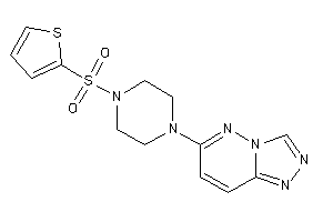 6-[4-(2-thienylsulfonyl)piperazino]-[1,2,4]triazolo[3,4-f]pyridazine