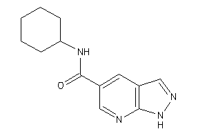 Image of N-cyclohexyl-1H-pyrazolo[3,4-b]pyridine-5-carboxamide