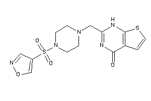 2-[(4-isoxazol-4-ylsulfonylpiperazino)methyl]-1H-thieno[2,3-d]pyrimidin-4-one