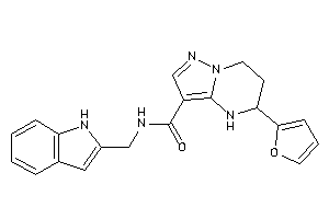 5-(2-furyl)-N-(1H-indol-2-ylmethyl)-4,5,6,7-tetrahydropyrazolo[1,5-a]pyrimidine-3-carboxamide