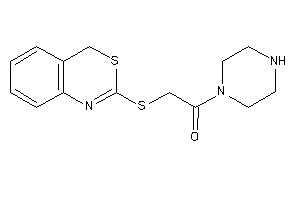 2-(4H-3,1-benzothiazin-2-ylthio)-1-piperazino-ethanone
