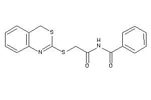 N-[2-(4H-3,1-benzothiazin-2-ylthio)acetyl]benzamide