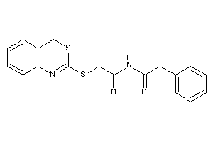 Image of 2-(4H-3,1-benzothiazin-2-ylthio)-N-(2-phenylacetyl)acetamide