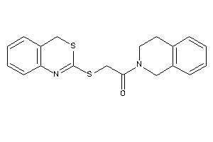 2-(4H-3,1-benzothiazin-2-ylthio)-1-(3,4-dihydro-1H-isoquinolin-2-yl)ethanone