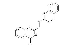 2-[(4H-3,1-benzothiazin-2-ylthio)methyl]-3H-quinazolin-4-one
