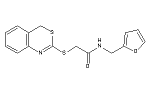 2-(4H-3,1-benzothiazin-2-ylthio)-N-(2-furfuryl)acetamide