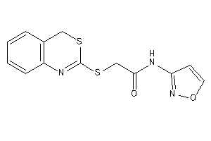 2-(4H-3,1-benzothiazin-2-ylthio)-N-isoxazol-3-yl-acetamide