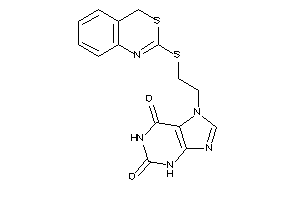 7-[2-(4H-3,1-benzothiazin-2-ylthio)ethyl]xanthine