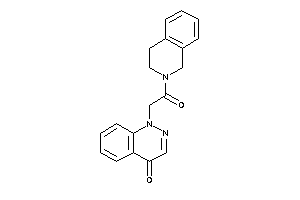 1-[2-(3,4-dihydro-1H-isoquinolin-2-yl)-2-keto-ethyl]cinnolin-4-one