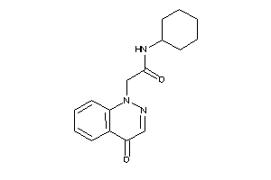 N-cyclohexyl-2-(4-ketocinnolin-1-yl)acetamide