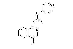 2-(4-ketocinnolin-1-yl)-N-(4-piperidyl)acetamide
