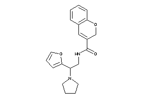 N-[2-(2-furyl)-2-pyrrolidino-ethyl]-2H-chromene-3-carboxamide