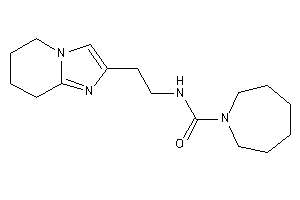 N-[2-(5,6,7,8-tetrahydroimidazo[1,2-a]pyridin-2-yl)ethyl]azepane-1-carboxamide