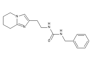1-benzyl-3-[2-(5,6,7,8-tetrahydroimidazo[1,2-a]pyridin-2-yl)ethyl]urea
