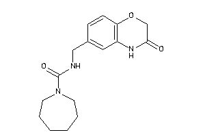 N-[(3-keto-4H-1,4-benzoxazin-6-yl)methyl]azepane-1-carboxamide