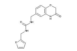 1-(2-furfuryl)-3-[(3-keto-4H-1,4-benzoxazin-6-yl)methyl]urea