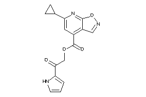 6-cyclopropylisoxazolo[5,4-b]pyridine-4-carboxylic Acid [2-keto-2-(1H-pyrrol-2-yl)ethyl] Ester