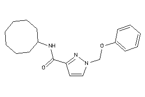 N-cyclooctyl-1-(phenoxymethyl)pyrazole-3-carboxamide