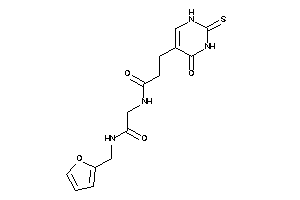 N-[2-(2-furfurylamino)-2-keto-ethyl]-3-(4-keto-2-thioxo-1H-pyrimidin-5-yl)propionamide