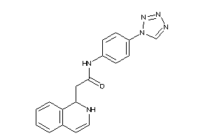 2-(1,2-dihydroisoquinolin-1-yl)-N-[4-(tetrazol-1-yl)phenyl]acetamide