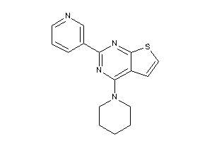 4-piperidino-2-(3-pyridyl)thieno[2,3-d]pyrimidine