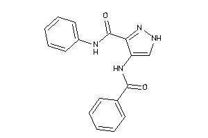 Image of 4-benzamido-N-phenyl-1H-pyrazole-3-carboxamide