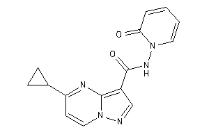 5-cyclopropyl-N-(2-keto-1-pyridyl)pyrazolo[1,5-a]pyrimidine-3-carboxamide