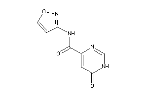 N-isoxazol-3-yl-6-keto-1H-pyrimidine-4-carboxamide