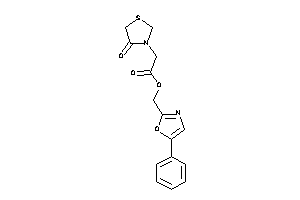 2-(4-ketothiazolidin-3-yl)acetic Acid (5-phenyloxazol-2-yl)methyl Ester