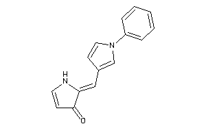 2-[(1-phenylpyrrol-3-yl)methylene]-2-pyrrolin-3-one