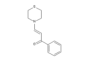 1-phenyl-3-thiomorpholino-prop-2-en-1-one