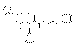 5-keto-4-phenyl-7-(2-thienyl)-4,6,7,8-tetrahydro-1H-quinoline-3-carboxylic Acid 2-phenoxyethyl Ester