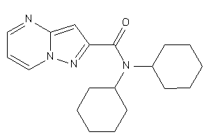 N,N-dicyclohexylpyrazolo[1,5-a]pyrimidine-2-carboxamide