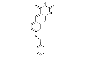 5-(4-benzoxybenzylidene)-2-thioxo-hexahydropyrimidine-4,6-quinone