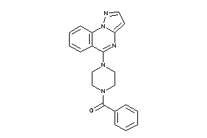 Phenyl-(4-pyrazolo[1,5-a]quinazolin-5-ylpiperazino)methanone