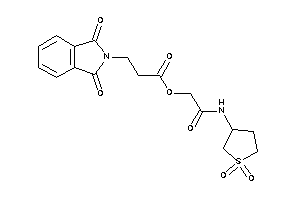 3-phthalimidopropionic Acid [2-[(1,1-diketothiolan-3-yl)amino]-2-keto-ethyl] Ester