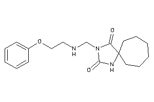 3-[(2-phenoxyethylamino)methyl]-1,3-diazaspiro[4.6]undecane-2,4-quinone