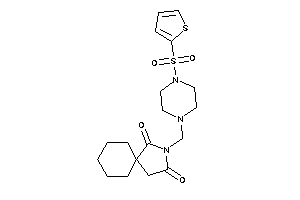 3-[[4-(2-thienylsulfonyl)piperazino]methyl]-3-azaspiro[4.5]decane-2,4-quinone