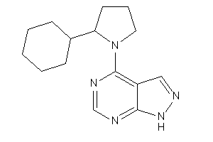 4-(2-cyclohexylpyrrolidino)-1H-pyrazolo[3,4-d]pyrimidine