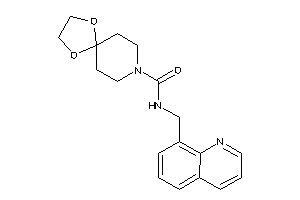 N-(8-quinolylmethyl)-1,4-dioxa-8-azaspiro[4.5]decane-8-carboxamide