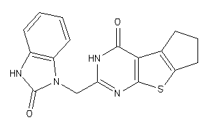 (2-keto-3H-benzimidazol-1-yl)methylBLAHone