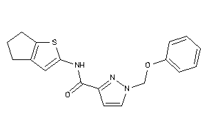 N-(5,6-dihydro-4H-cyclopenta[b]thiophen-2-yl)-1-(phenoxymethyl)pyrazole-3-carboxamide