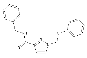 N-benzyl-1-(phenoxymethyl)pyrazole-3-carboxamide