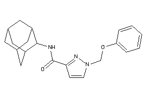 N-(2-adamantyl)-1-(phenoxymethyl)pyrazole-3-carboxamide