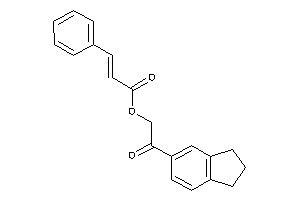 Image of 3-phenylacrylic Acid (2-indan-5-yl-2-keto-ethyl) Ester