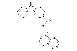 N-(8-quinolylmethyl)-1,3,4,5-tetrahydropyrido[4,3-b]indole-2-carboxamide