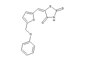 5-[[5-(phenoxymethyl)-2-furyl]methylene]-2-thioxo-thiazolidin-4-one